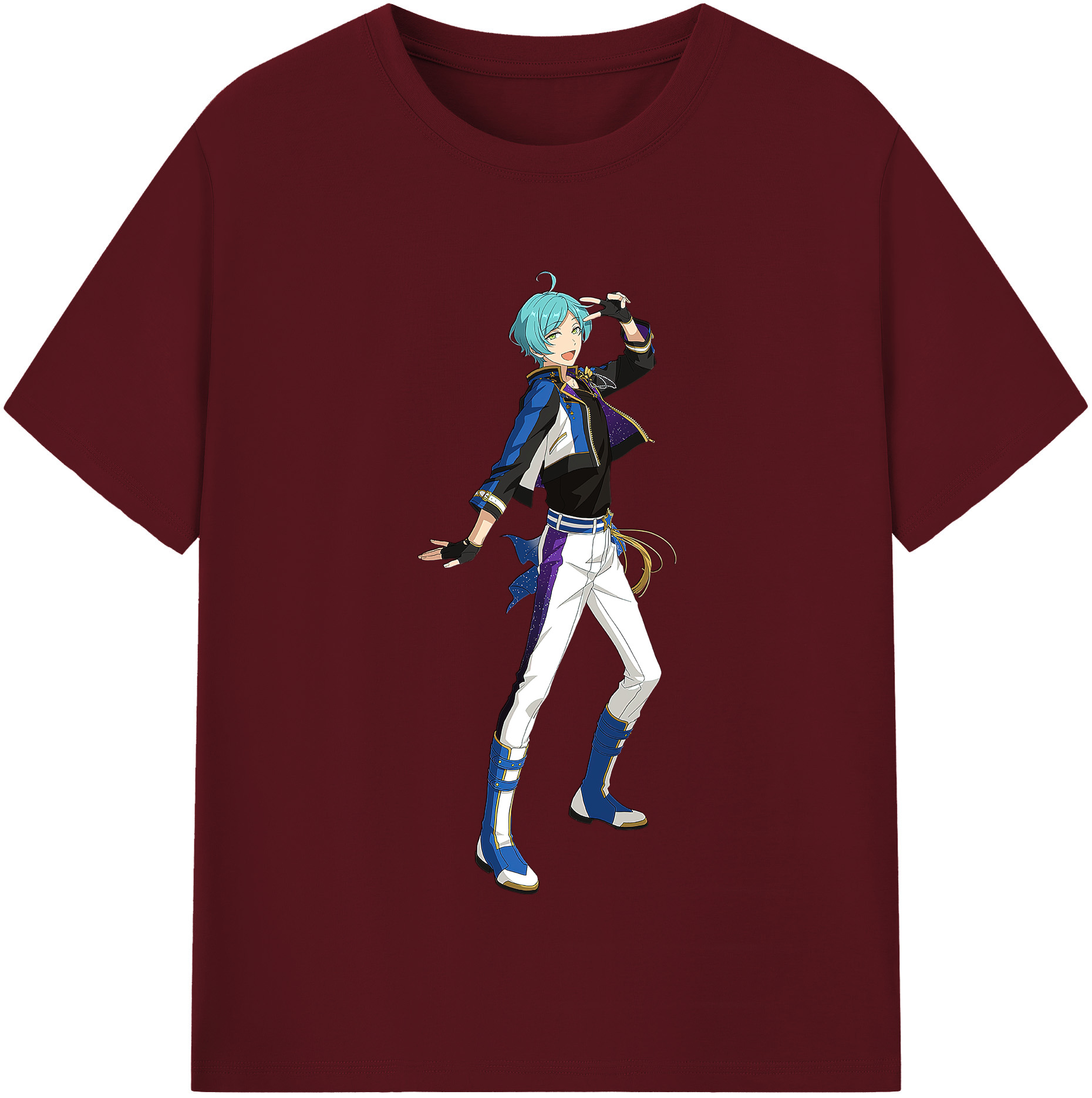 （画像用） あんさんぶるスターズ! Ensemble Stars 綿100％半袖Tシャツ（フロントプリント）